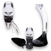 Decanter de Vinho aerador Magic Deluxe 5 peças - Commerce Brasil