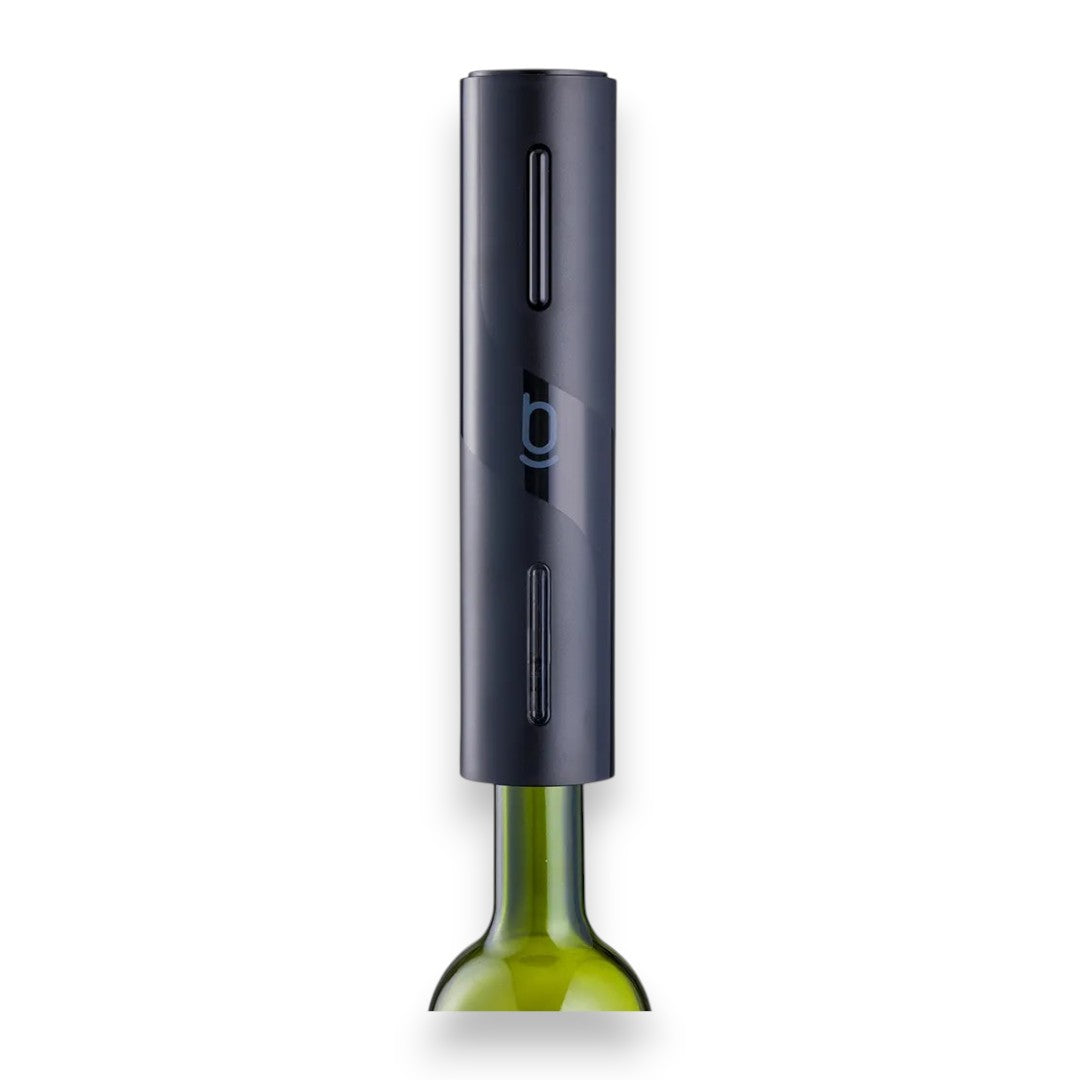 Kit Abridor de Vinhos Elétrico Saca-Rolhas Biscuitt Oak USB 4 em 1 – Sommelier Collection